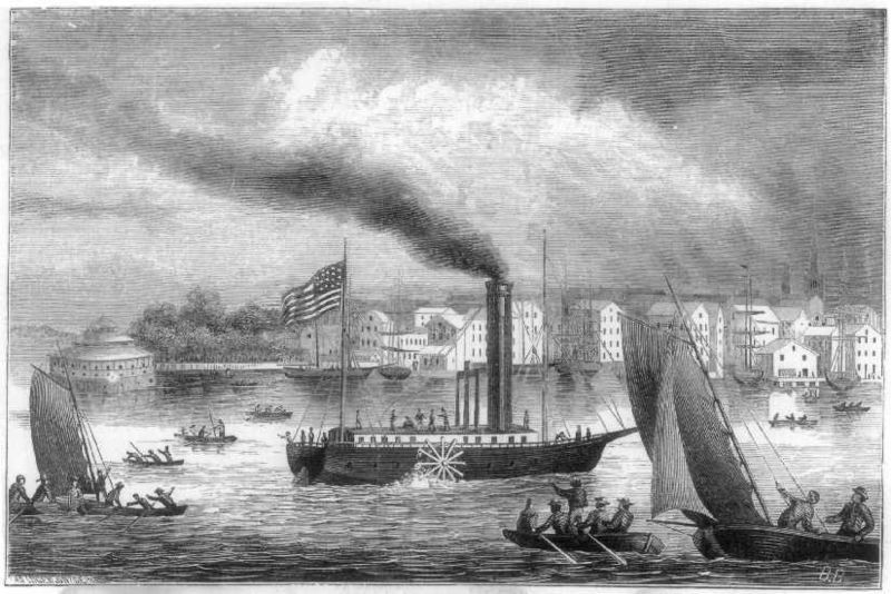 Barco de vapor de Robert Fulton