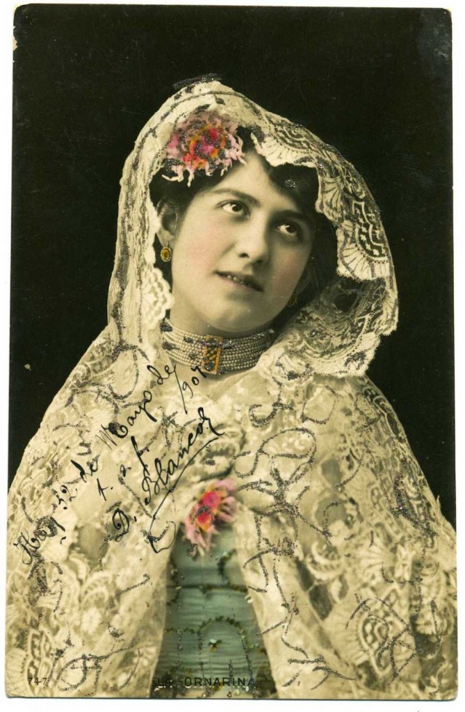 Consuelo Bello Cano, La Fornarina, 12 de mayo de 1907