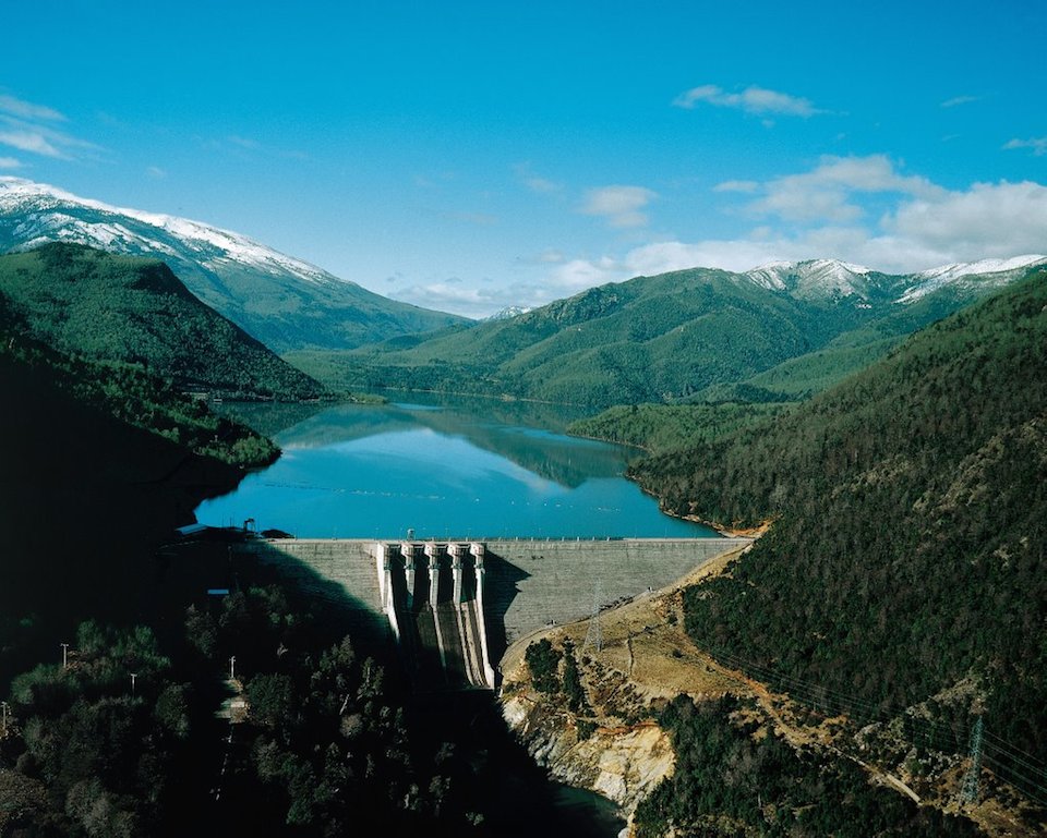 Central Hidroeléctrica Pangue , Biobío, Chile