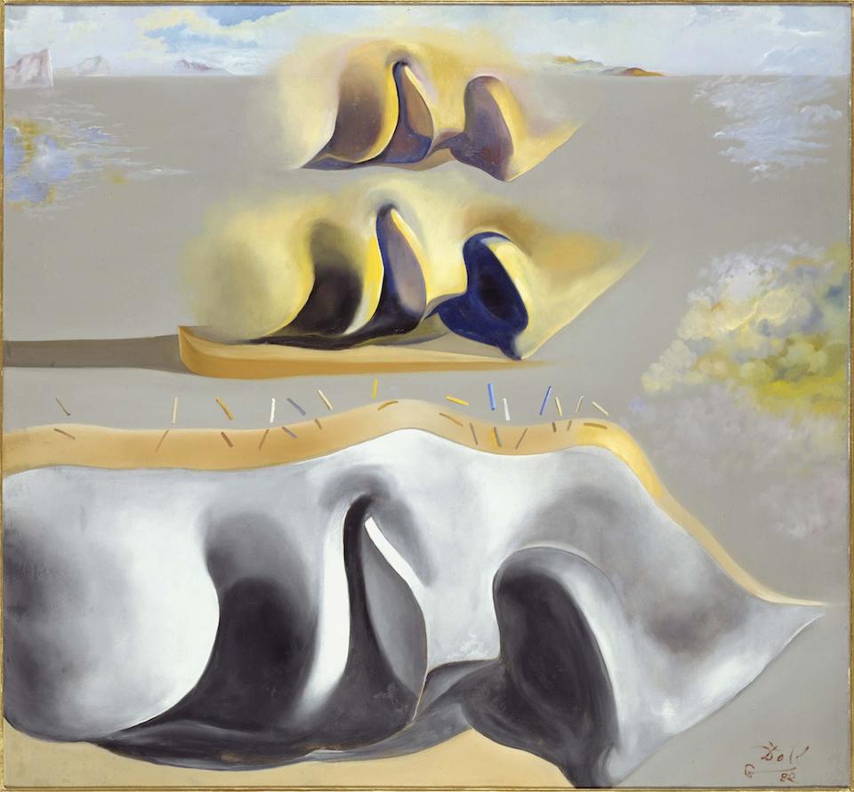 Los tres enigmas gloriososo de Gala, Salvador Dalí, 1982- Museo Reyna Sofía
