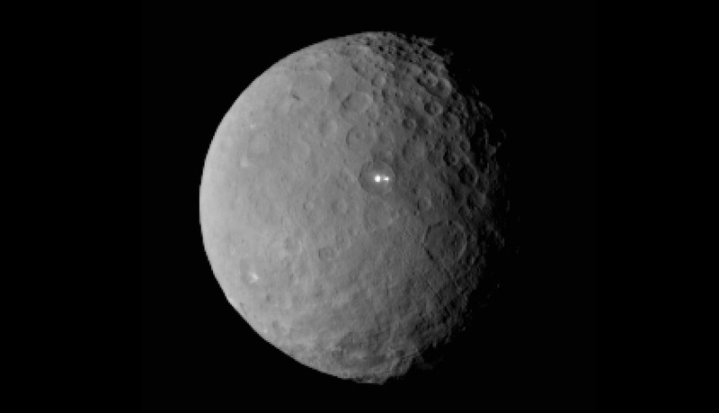 ¿Qué son las misteriosas manchas brillantes de Ceres?