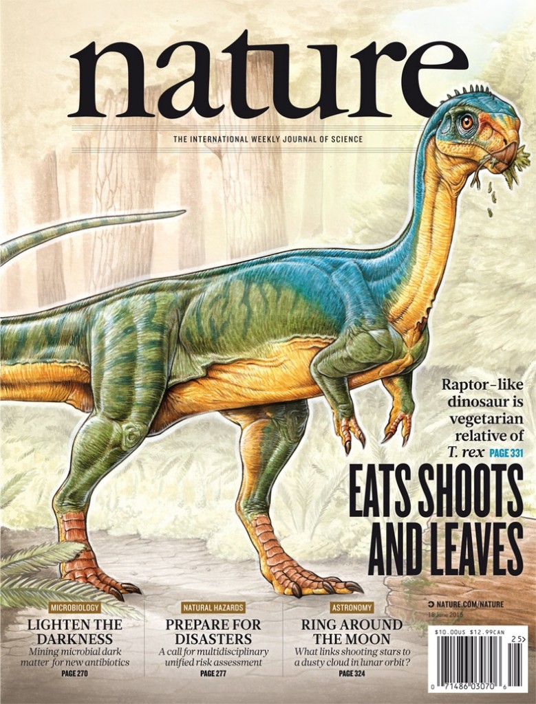 Un nuevo dinosaurio encontrado en la Patagonia chilena es portada de la revista 'Nature'