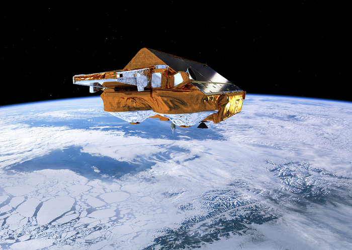 La misión de la ESA para el estudio del hielo / ESA/AOES Medialab
