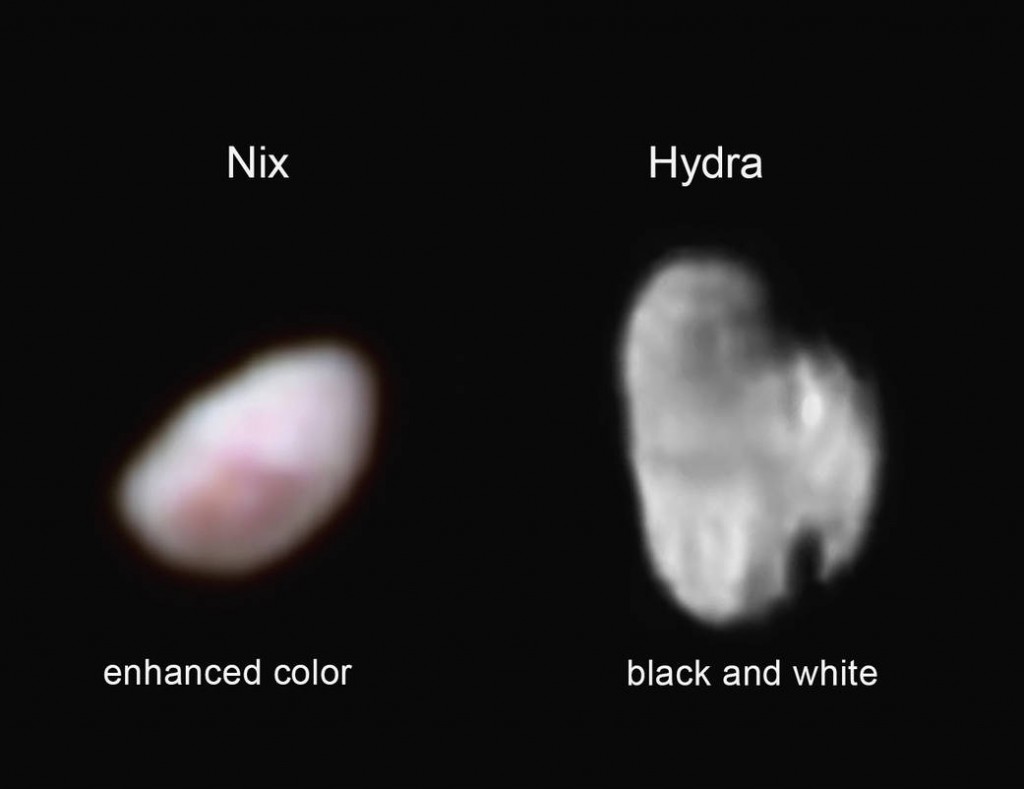 New Horizons captura a Nix e Hydra