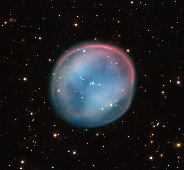 La nebulosa del Búho meridional, el fantasma de una estrella