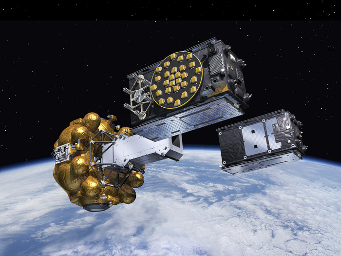 Galileo emprende el vuelo, con diez satélites ya en órbita