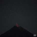 Erupción en Volcán de Colima- Tapirofoto