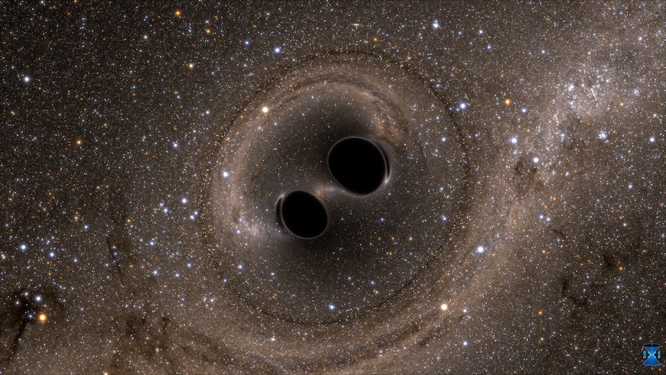 Los agujeros negros de los que proceden las ondas gravitacionales- LIGO_SXS
