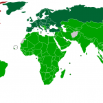 El Protocolo de Kioto, ratificado el 16 de febrero de 2005, después de 8 años de su firma inicial