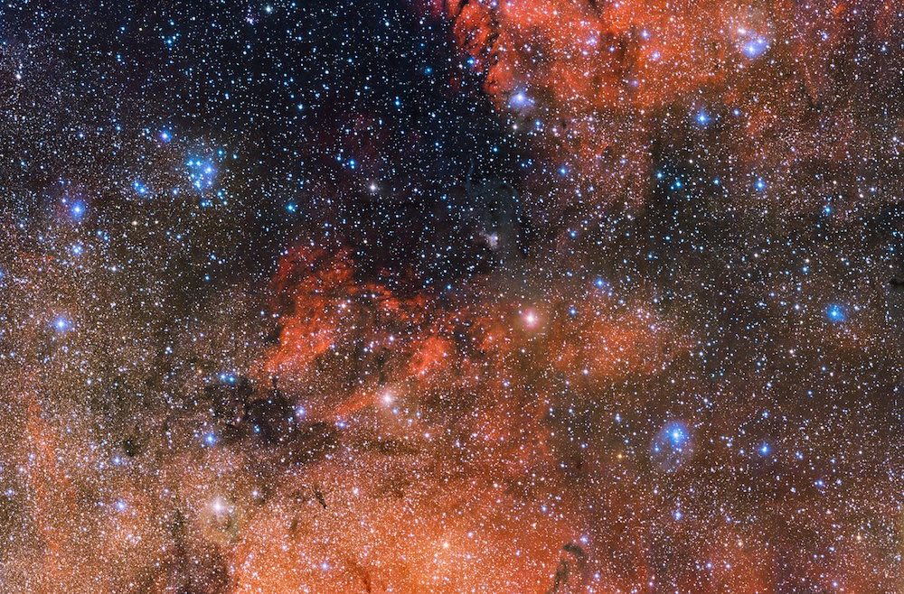 El cúmulo estelar Messier 18 y sus alrededores- ESO