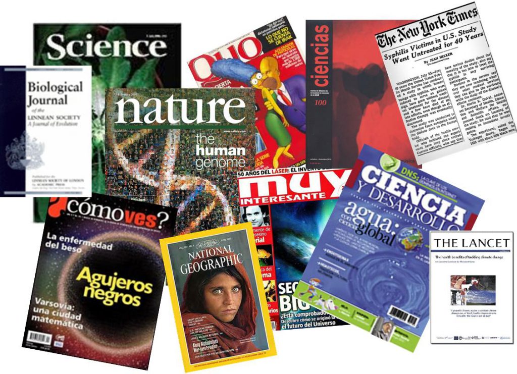Revistas de divulgación científica