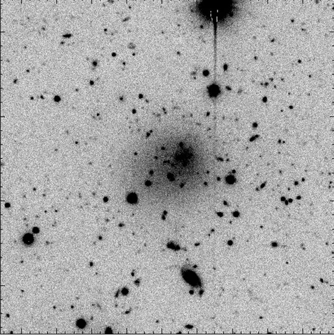 Imagen de la galaxia DGSAT I en el cúmulo Piscis-Perseo- David Martínez-Delgado