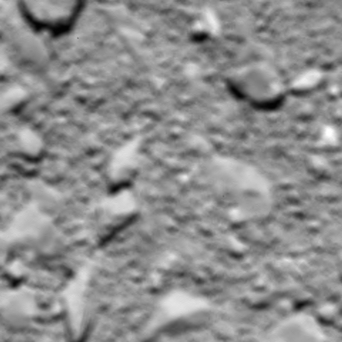 La última imagen de Rosetta