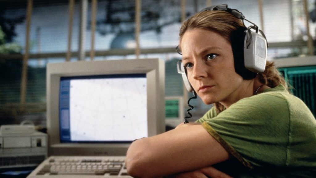 Jodie Foster, en el papel de Eleanor “Ellie” Arroway, una cientÍfica que encuentra pruebas de vida extraterrestre- Warner Bros
