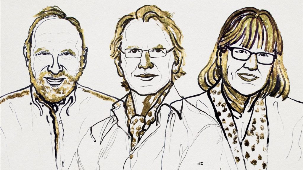 Arthur Ashkin, Gérard Mourou y Donna Strickland, ganadores Nobel de Física 2018