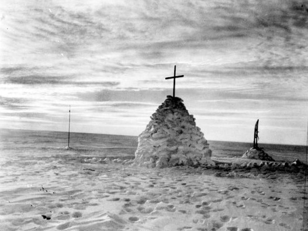 La trágica expedición Scott al Polo Sur; llegaron el 17 de enero de 1912