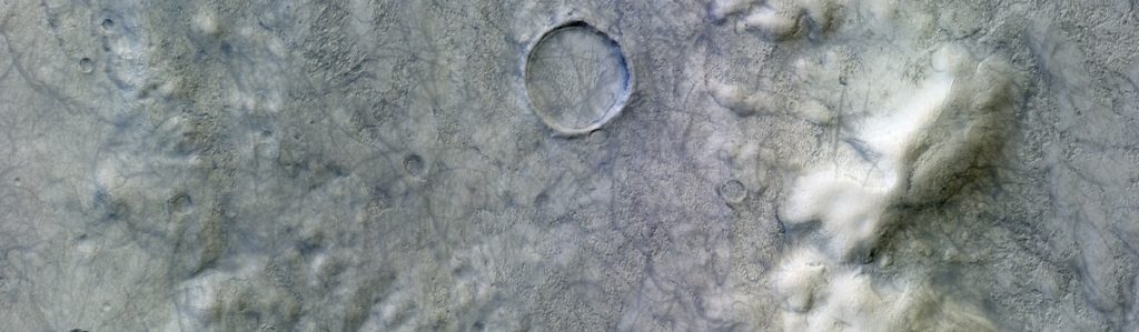 Detalle de los diablos de polvo en Marte- ESA/Roscosmos/CaSSIS,	CC BY-SA 3.0 IGO