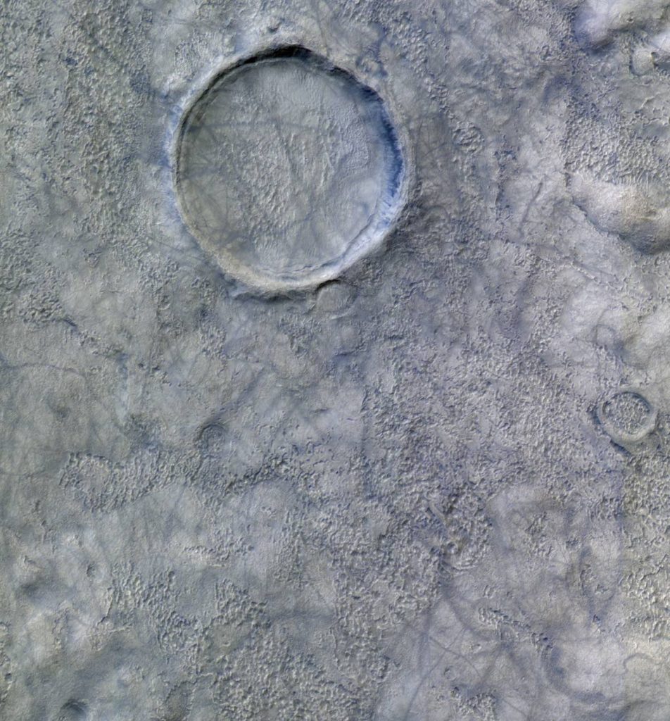 "Diablos de polvo" recorren la superficie de Marte