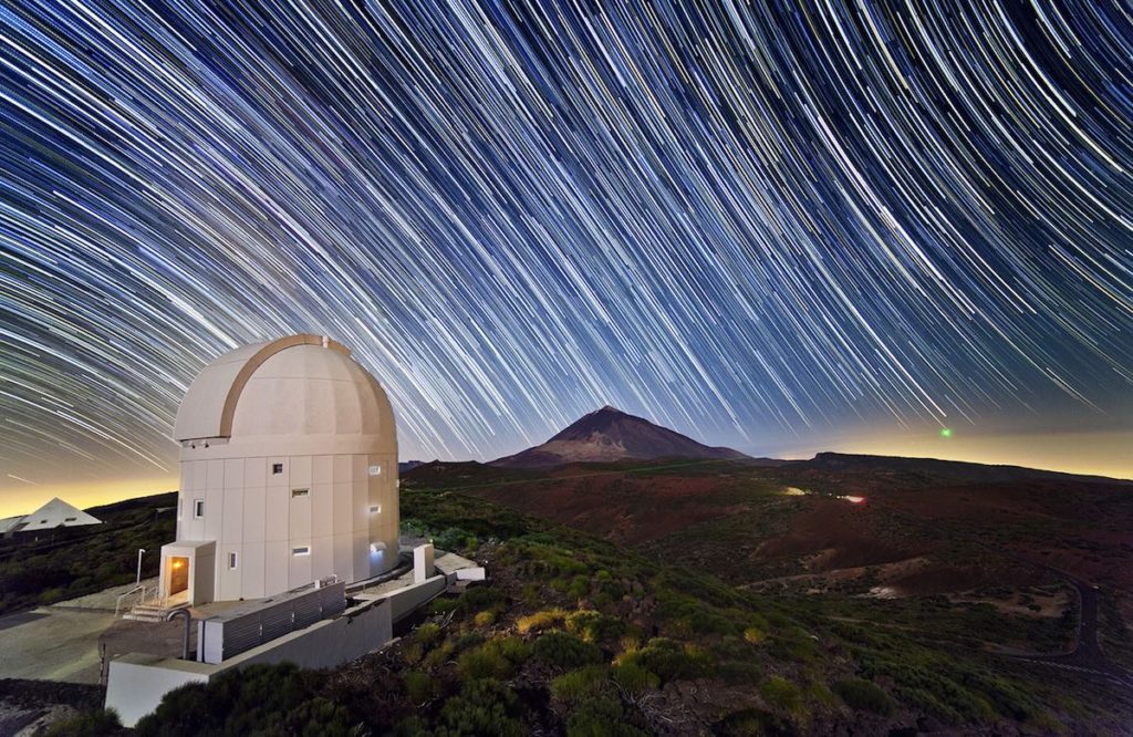 Estación terrestre de la Agencia Espacial Europea en Tenerife (España)- ESA
