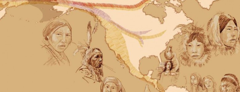 Definitivo: América se pobló en tres oleadas migratorias desde Asia Mapa de las tres oleadas migratorias procedentes de Asia hacia América- Emiliano Bellini, revista Nature
