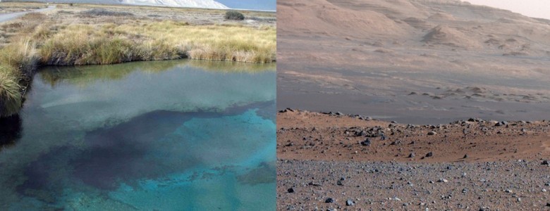 Cuatrociénegas y el crater Gale