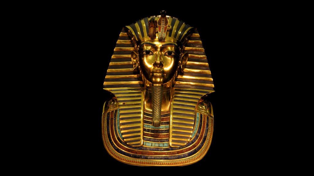 Tutankamón máscara