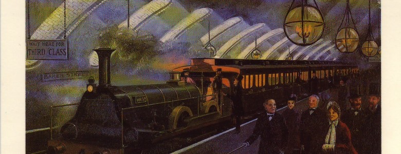 Imagen del Metro de Londres, previo a la inauguración