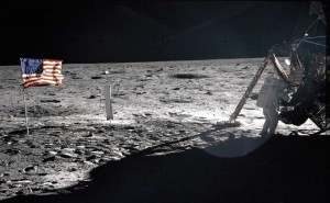 Neil Armstrong en la Luna- NASA