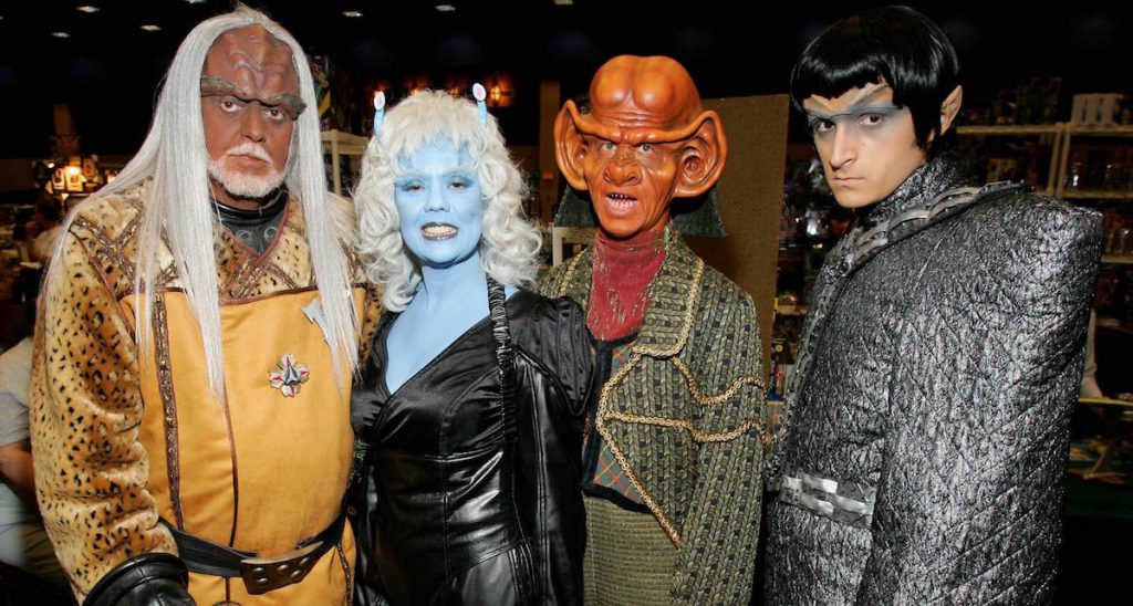 Convencion de personajes de Star Trek
