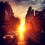 Manhattanhenge, puesta de sol enalineada en las calles de Nueva York- Elisa Deljanin