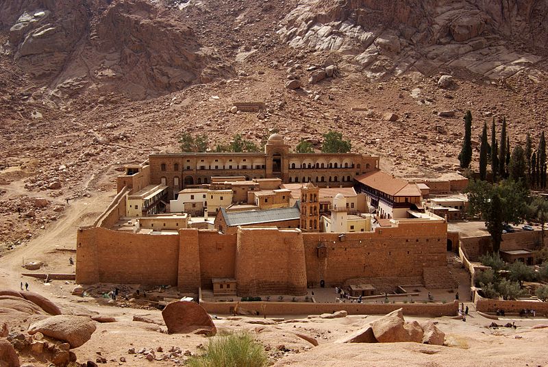 Monasterio de Santa Catalina en el Monte Sinaí, Egipto