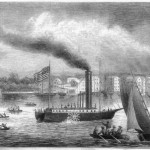 “El monstruo de Fulton” el primer barco de vapor comercialmente viable