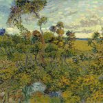 Atardecer en Montmajour, Vincent van Gogh, 1888