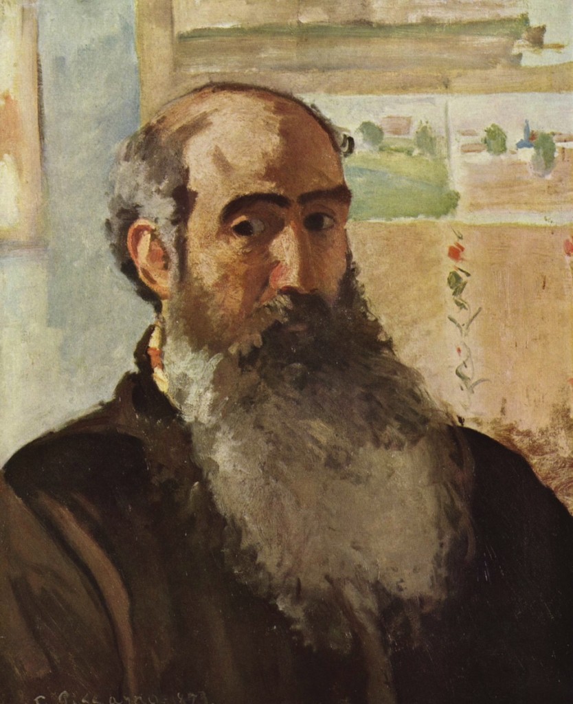 Camille Pissarro, autorretrato, 1873, Museo de Orsay, París