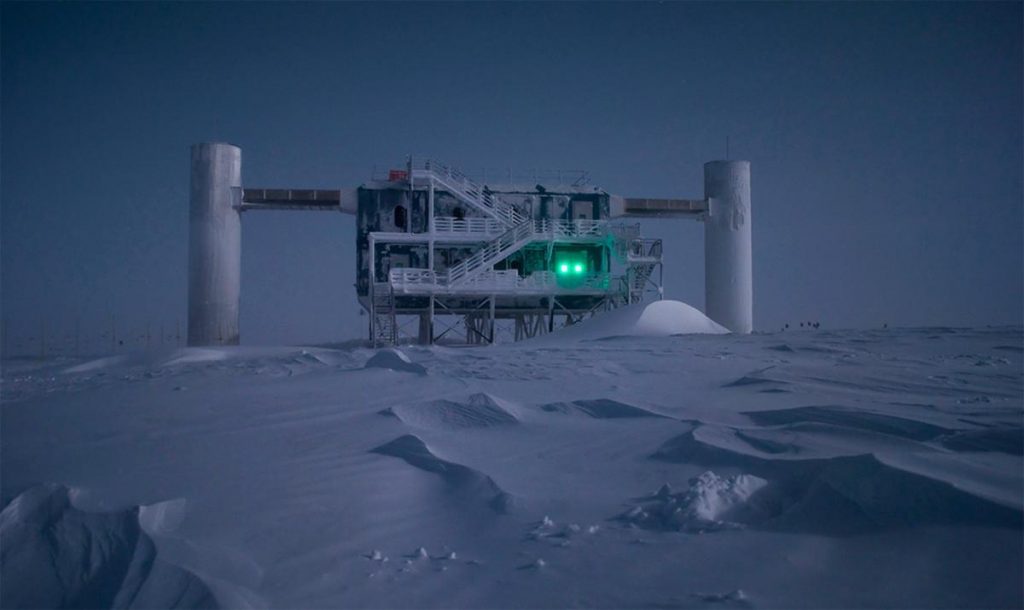 IceCube, el detector de neutrinos cosmicos