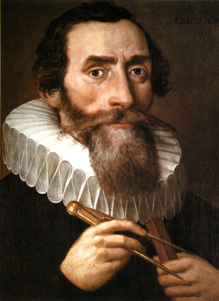 Johannes Kepler, autor desconocido, 1610