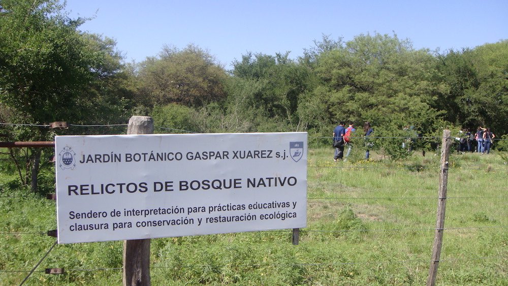 Jardín Botánico Gaspar Xuárez, Universidad Católica de Córdoba, Argentina