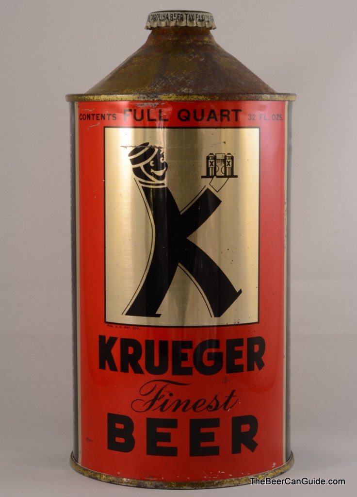 Primera Cerveza en lata Krueger Finest Beer