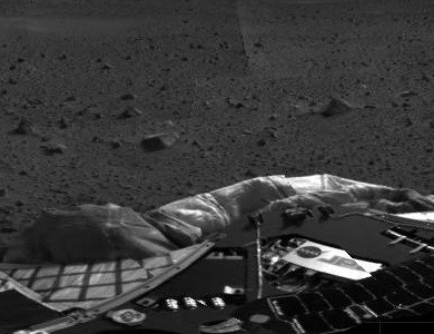 Primera fotografiía del Spirit en Marte- NASA/JPL/Caltech