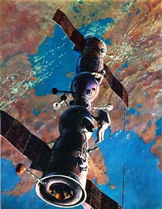 Soyuz 4 y 5 acoplamiento