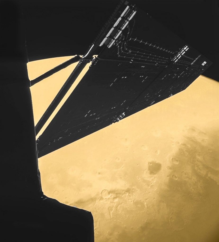 Autorretrato de Rosetta en Marte- ESA/Rosetta/Philae/CIVA