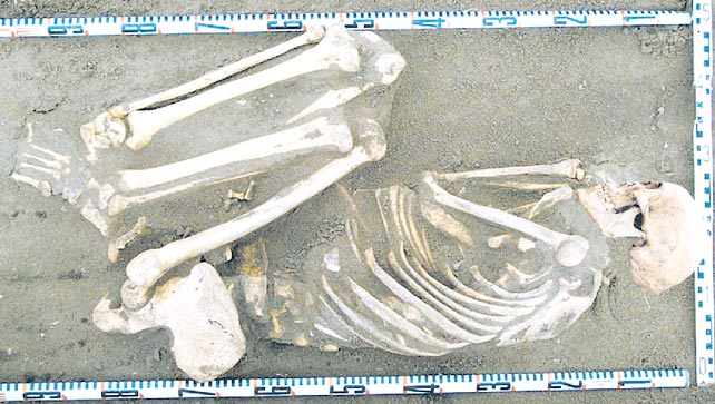 Esqueleto humano completo de 5,200 años encontrado en Argentina