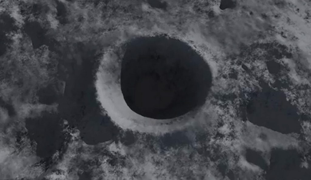 Cráter formado en la Luna por el mayor impacto observdo de una gran roca contra el satélite- IAA(CSIC)-UHU