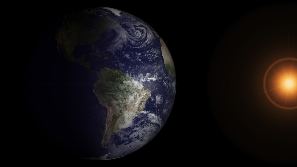 Equinoccio de marzo- Imagen NOAA