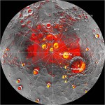 Mercurio se encogió hasta 7 kilómetros