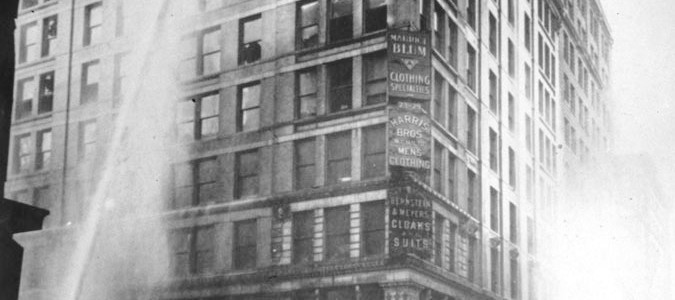 Incendio en la fábrica textil Triangle Shirwaist 25 de marzo de 1911