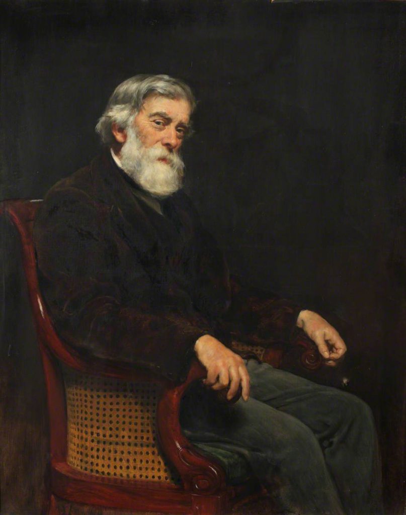 Alexander W Williamson, retrato de John Collier- University College London