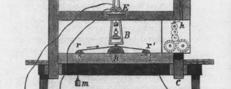 Samuel Morse trasmite el primer mensaje telegráfico a distancia, una cita bíblica: 24 de mayo de 1844 Telégrafo original de Samuel Morse