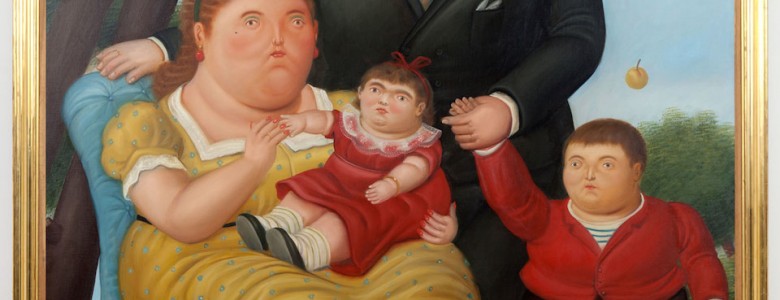 Una familia, Fernando Botero, 1989