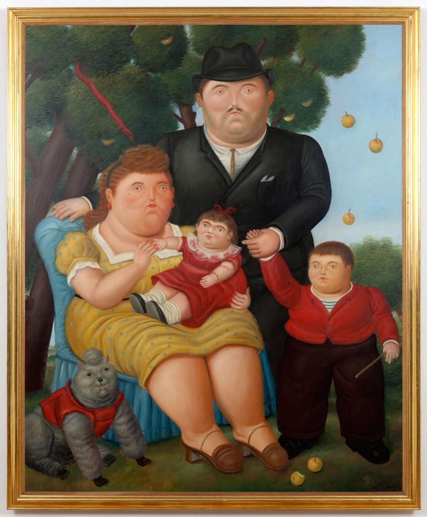 Una familia, Fernando Botero, 1989